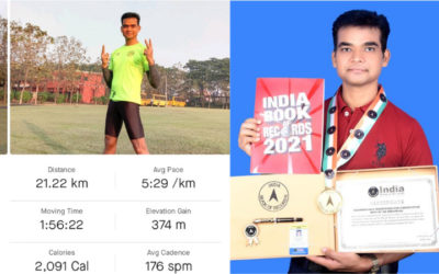 Manish and his 500 Consecutive Halves