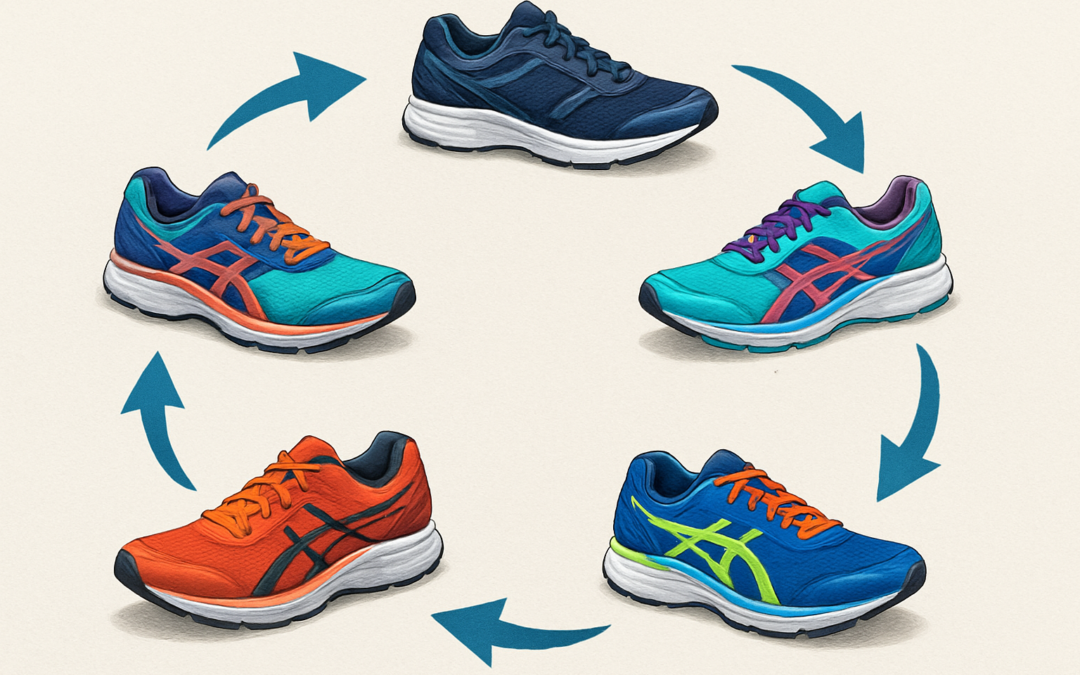 On Running Shoe Rotation