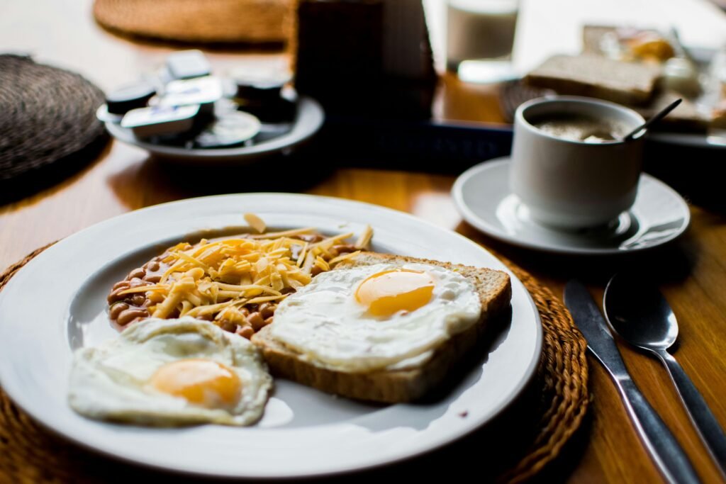 Running on an empty stomach or fasting