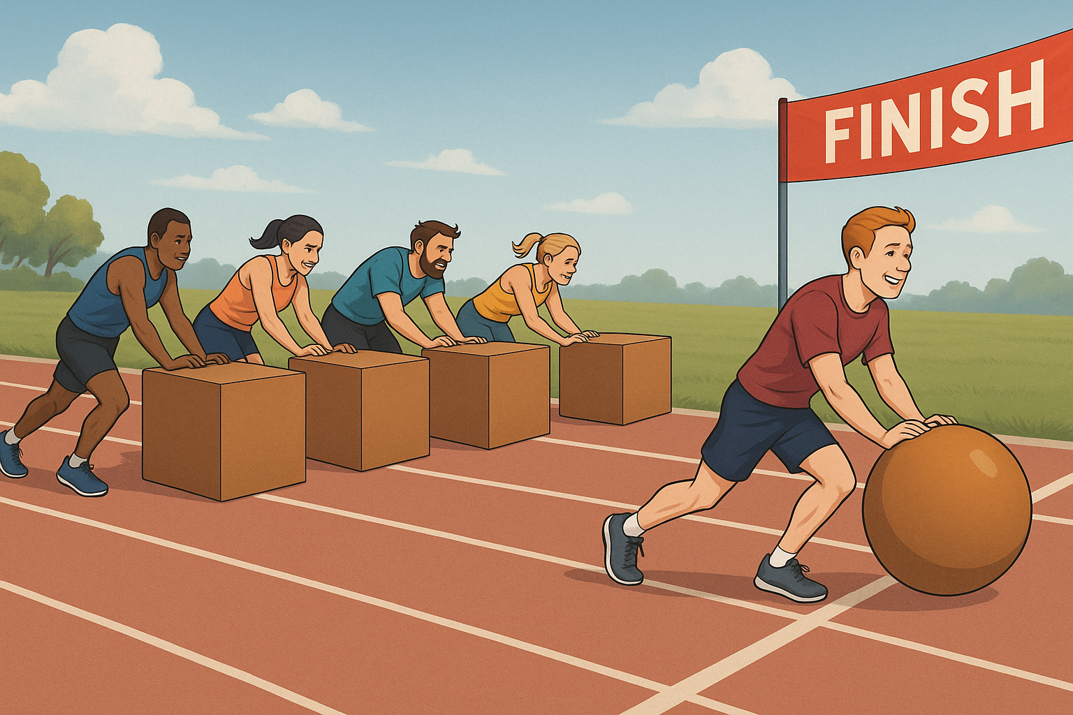 athletics and the principle of diminishing returns