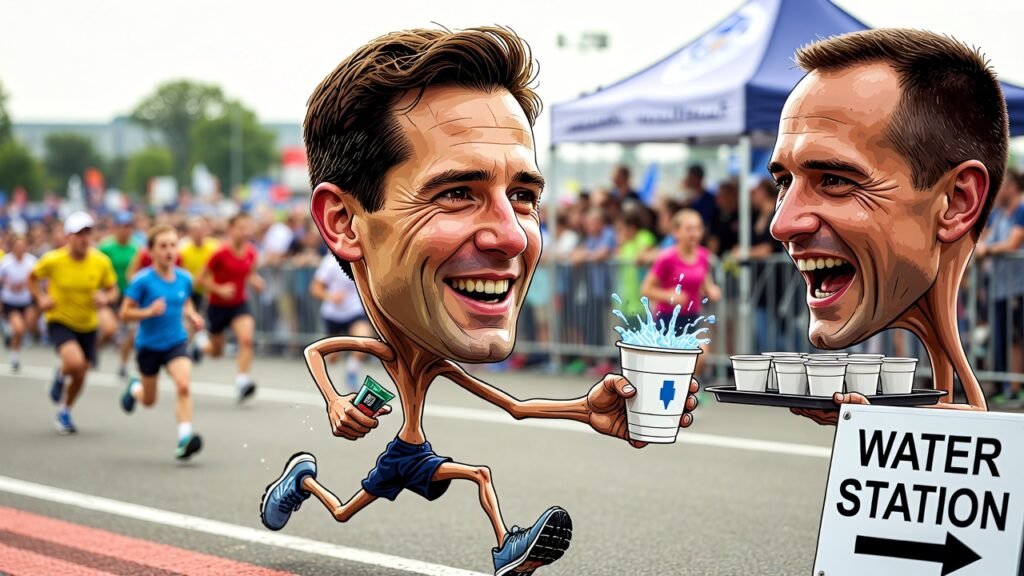 Fueling for a marathon goes beyond race day (Image by Grok)