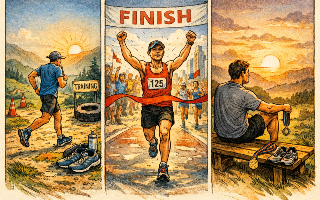 The 3 Phases of Running: Train, Race, Reflect for Growth