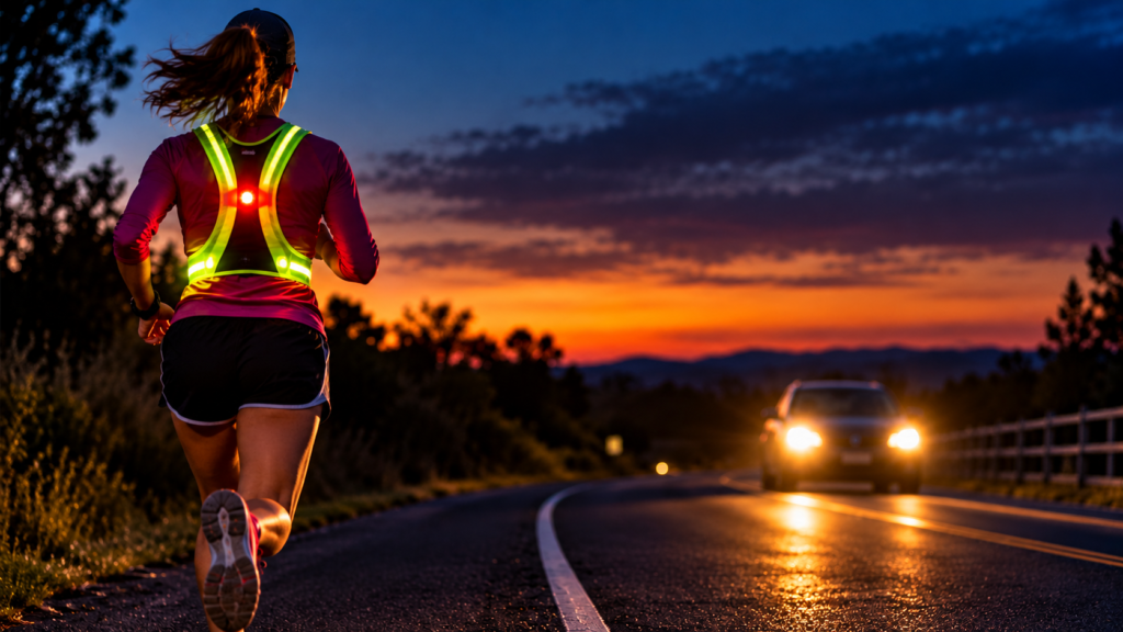 Tips for running safe in the dark